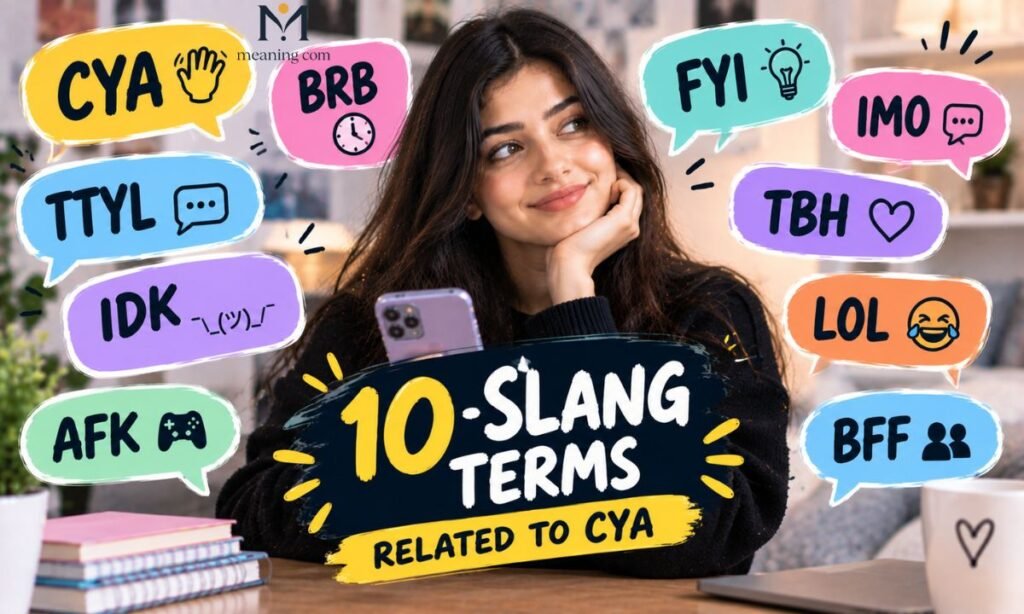 10 Slang Terms Related to CYA