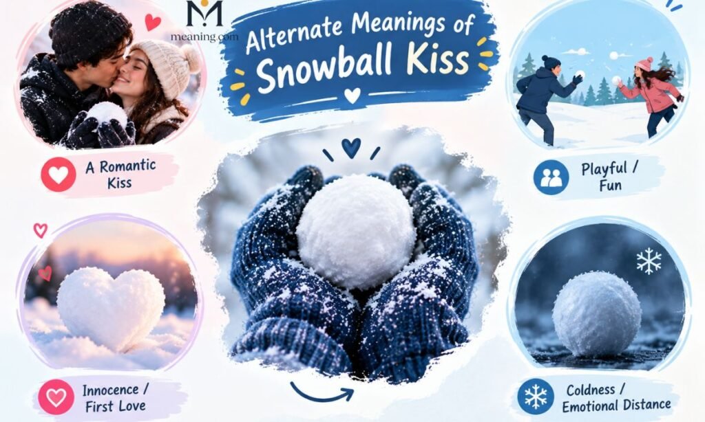 Alternate Meanings of Snowball Kiss