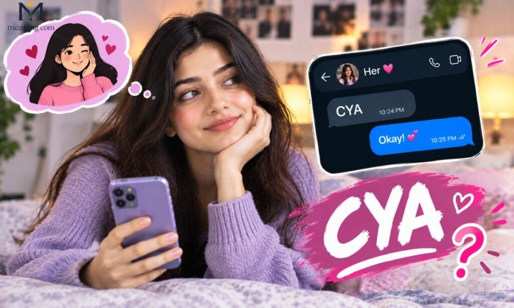 CYA Meaning from a Girl