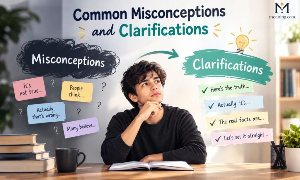 Common Misconceptions and Clarifications
