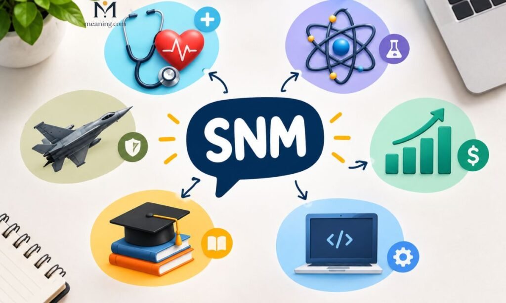 Different Meanings of SNM in Other Fields