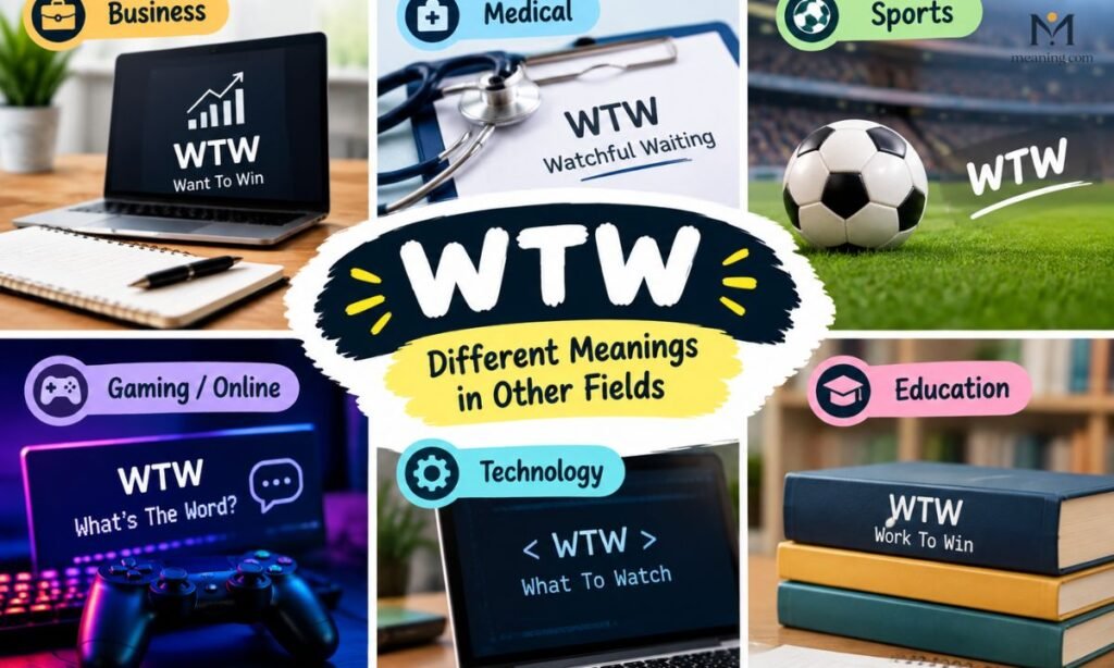 Different Meanings of WTW in Other Fields