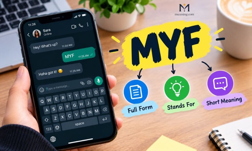 Full Form, Stands For & Short Meaning of MYF Meaning in Text
