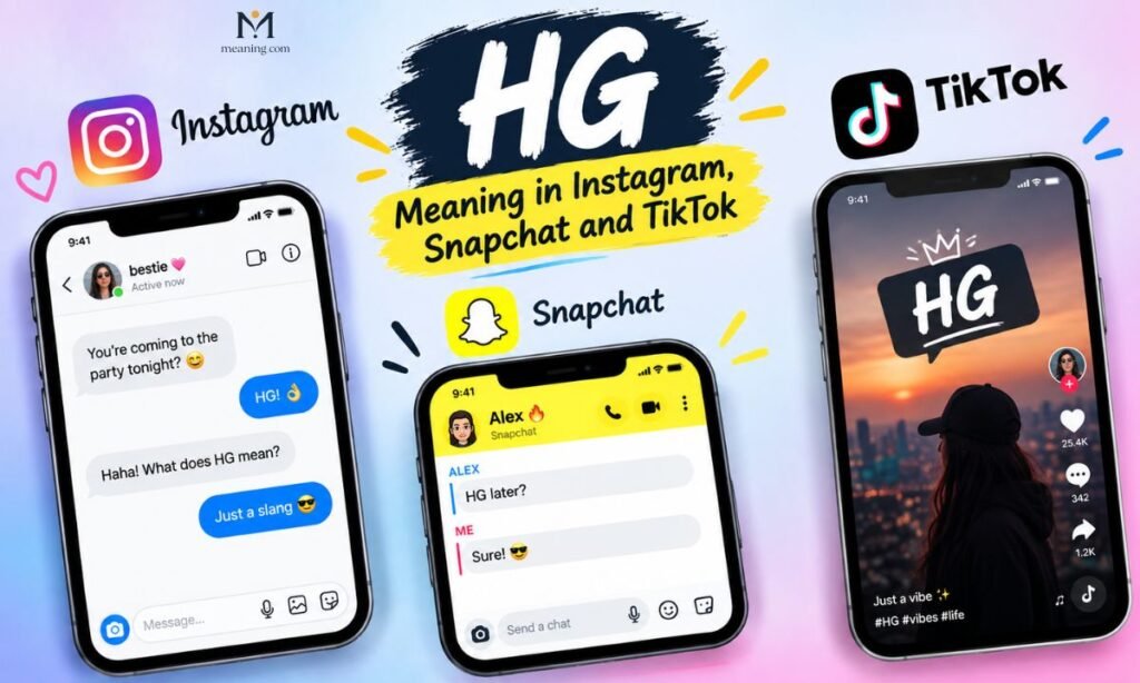 HG Meaning in Instagram, Snapchat, and TikTok