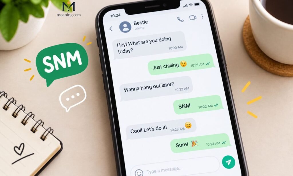 How People Use SNM in Daily Conversations