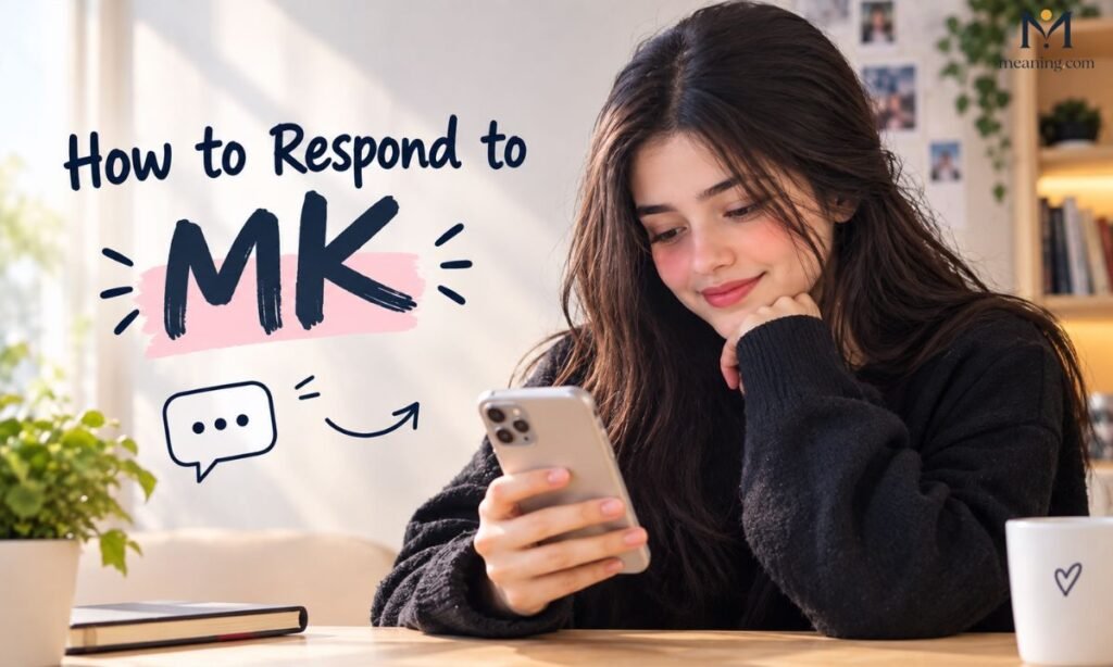 How to Respond to MK