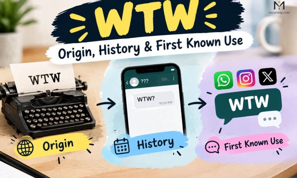 Origin, History & First Known Use of WTW