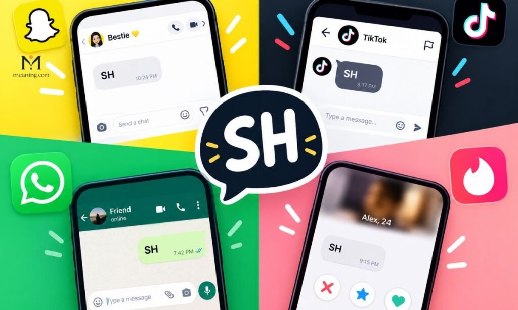 SH Meaning on Snapchat, TikTok, WhatsApp, and Dating Apps