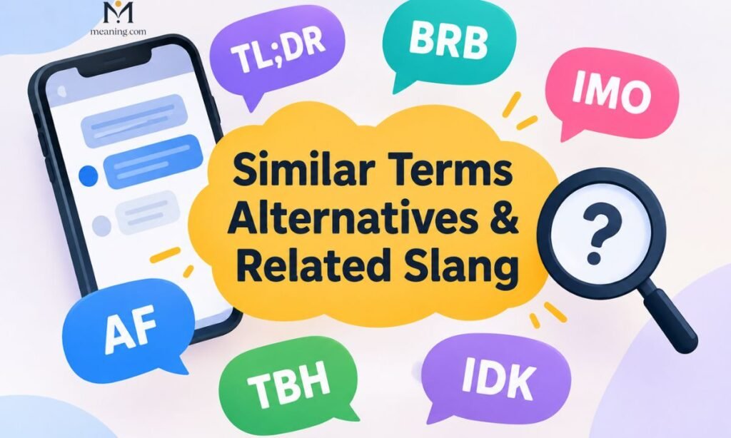 Similar Terms, Alternatives & Related Slang (1)