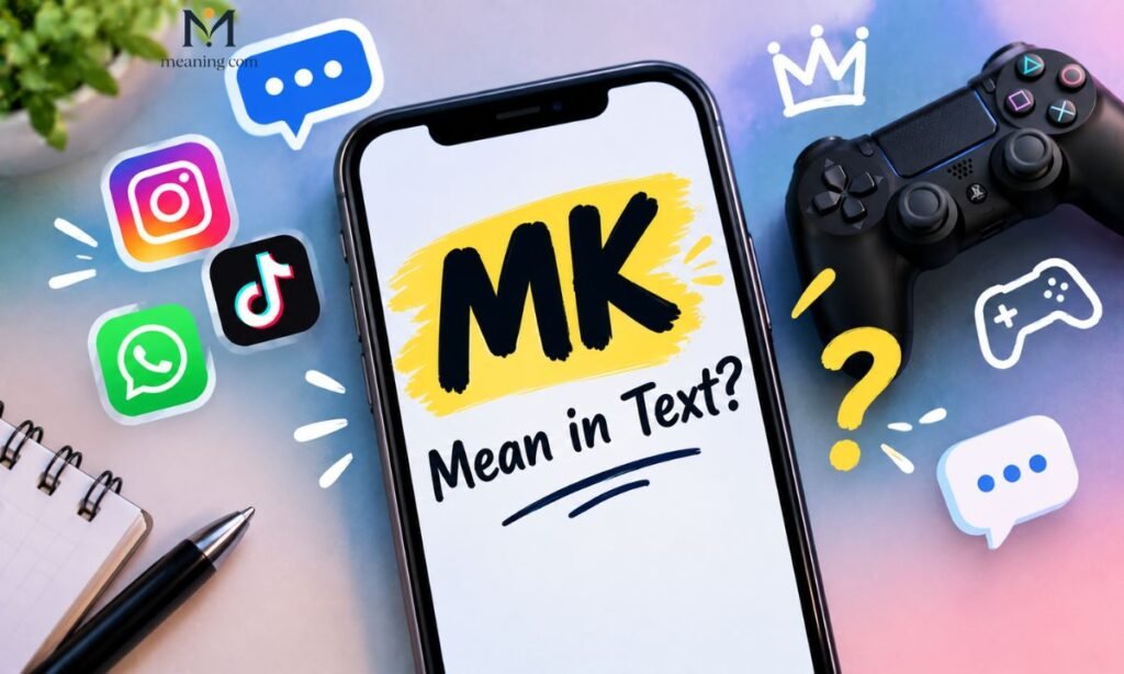 What Does MK Mean in Text