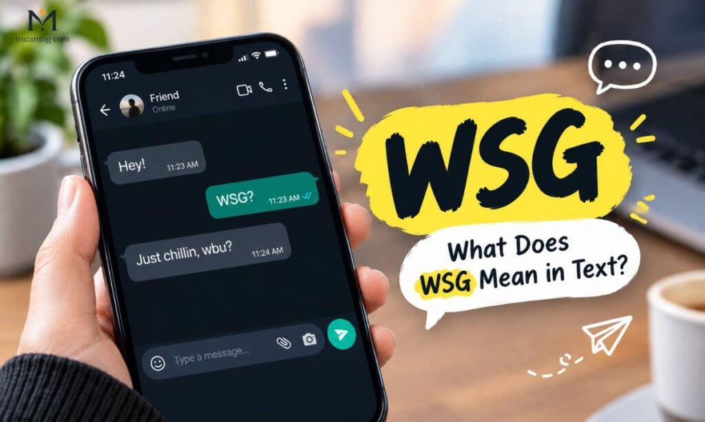 What Does WSG Mean in Text & Chat
