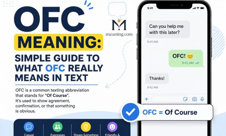 OFC Meaning Simple Guide to What OFC Really Means in Text