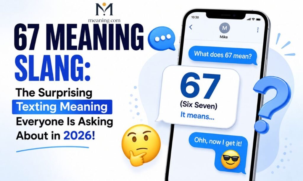 67 Meaning Slang The Surprising Texting Meaning Everyone Is Asking About in 2026!
