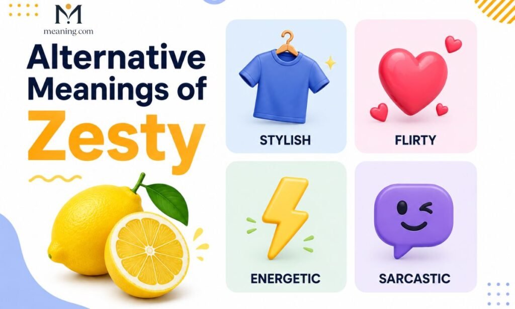 Alternative Meanings of Zesty