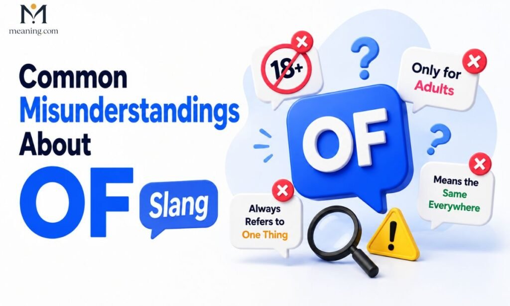 Common Misunderstandings About OF Slang