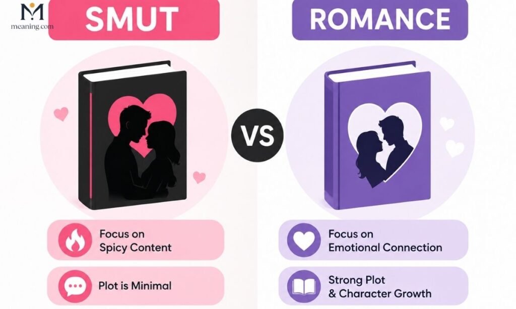 Difference Between Smut and Romance