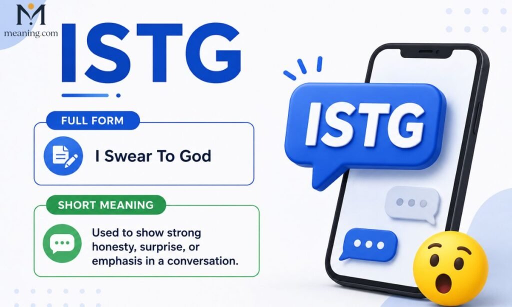Full Form & Short Meaning of ISTG
