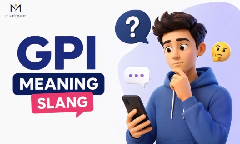 GPI Meaning Slang The Surprising Truth You Need to Know (2026)