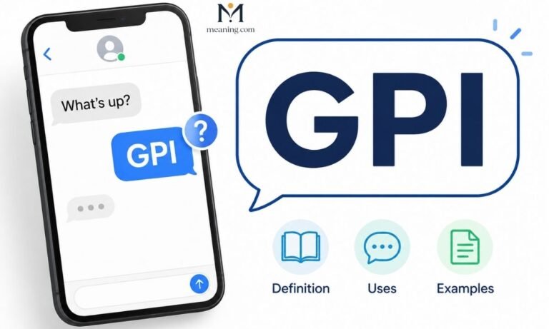 GPI Meaning Text Definition, Uses, and Examples Explained