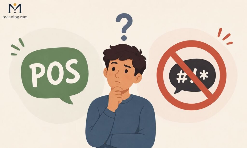 Is POS Considered Profanity