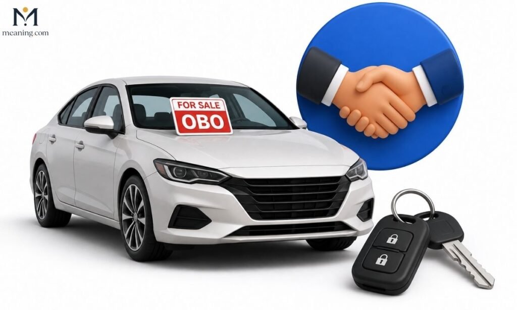 OBO Meaning in Car Listings