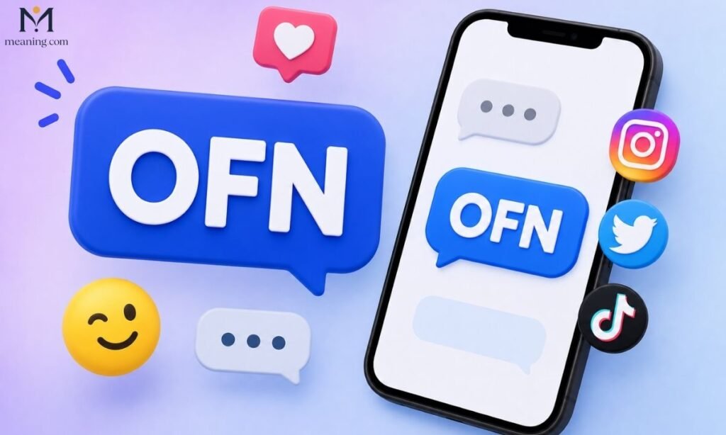 OFN meaning in text messages and social media slang