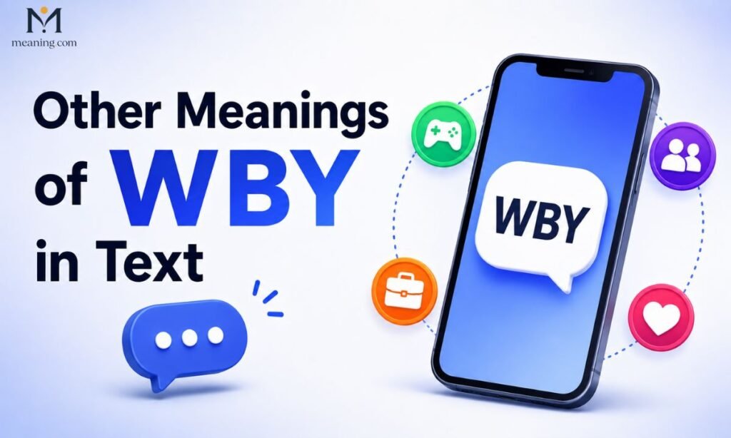 Other Meanings of WBY in Text