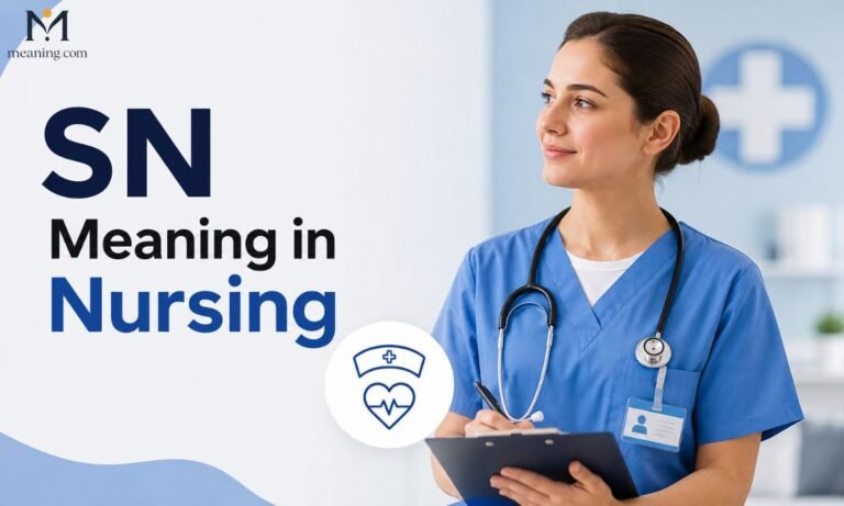 SN Meaning in Nursing What It Stands For, Uses, and Real-Life Examples 2026
