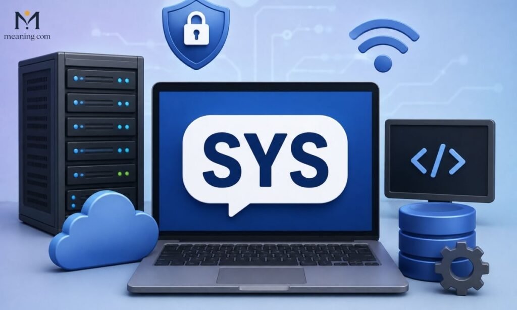 SYS Meaning in Technology and IT Systems Explained