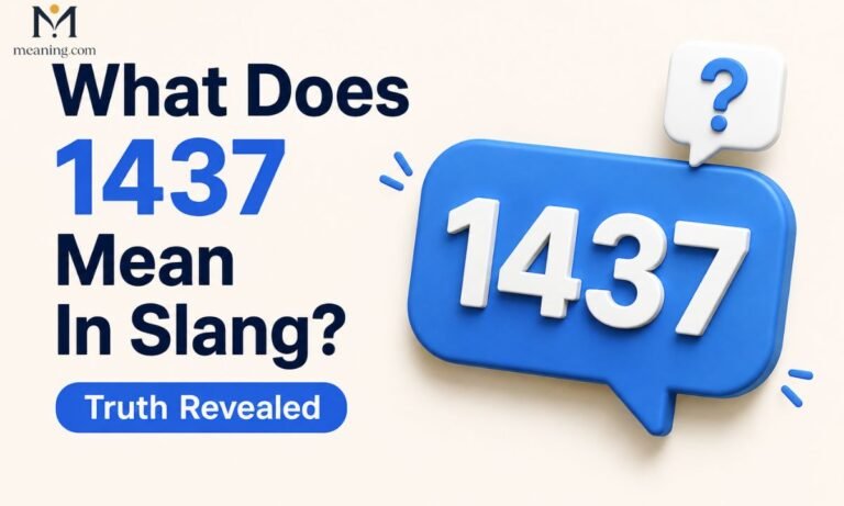 What Does 1437 Mean In Slang Truth Revealed