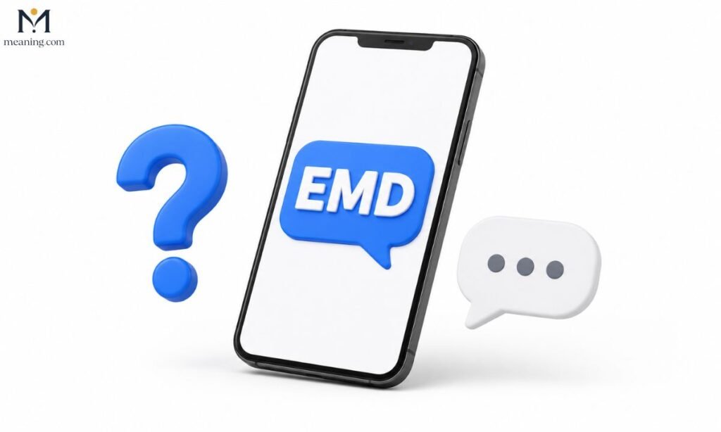What Does EMD Mean Text
