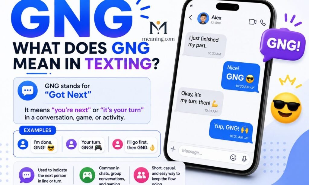 What Does GNG Mean in Texting