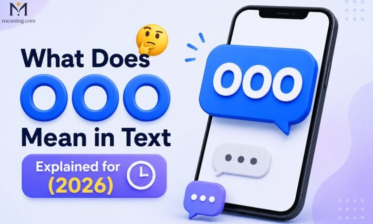 What Does OOO Mean in Text 🤔 Explained for (2026) 🕓