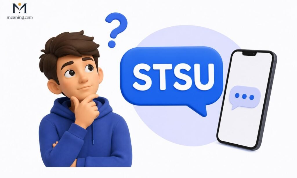 What Does STSU Meaning in Text