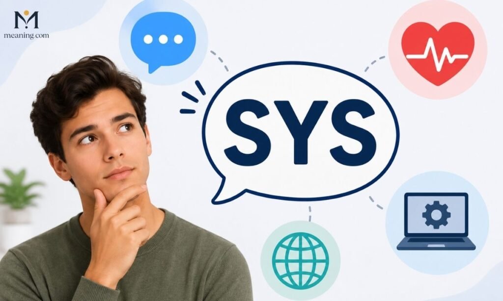 What Does SYS Mean in Simple Terms