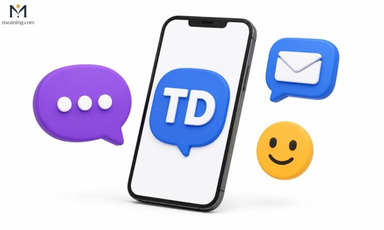 What Does TD Mean in Text Explained Simply 💬 (2026)