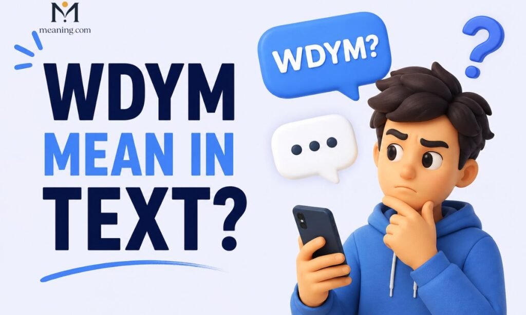 What Does WDYM Mean in Text Conversations 😲 (2026)
