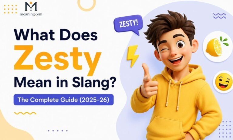 What Does Zesty Mean in Slang The Complete Guide (2025-26)