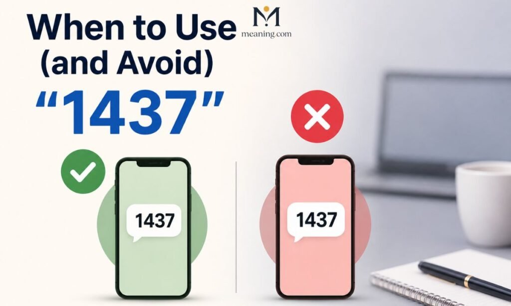 When to Use (and Avoid) 1437