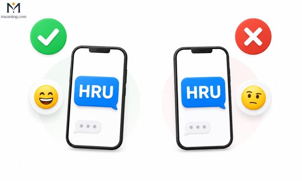 When to Use and When Not to Use HRU