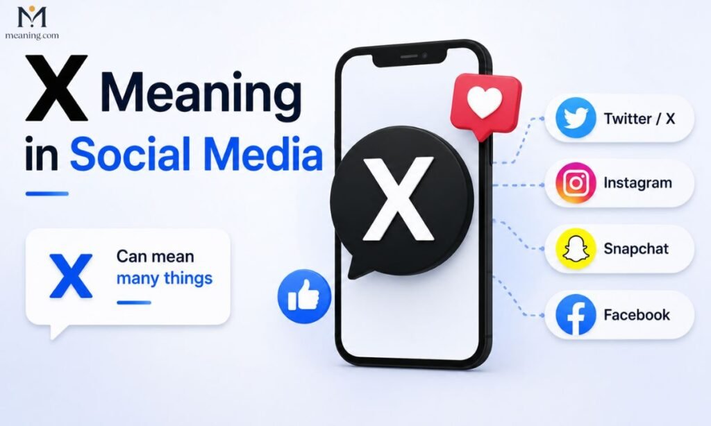 X Meaning in Social Media