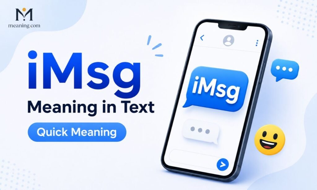 iMsg Meaning in Text – Quick Meaning