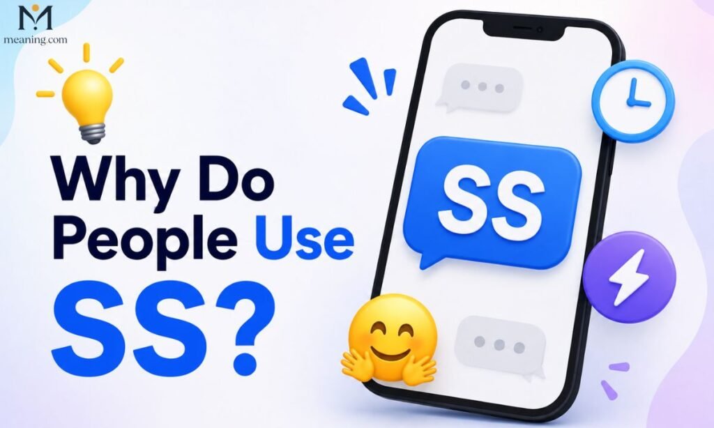 💡 Why Do People Use SS