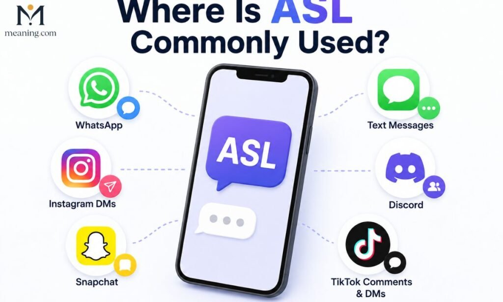 📱 Where Is ASL Commonly Used