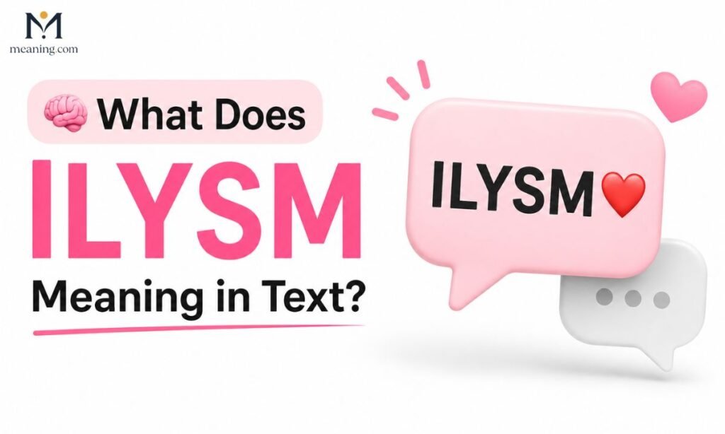 🧠 What Does ILYSM Meaning in Text