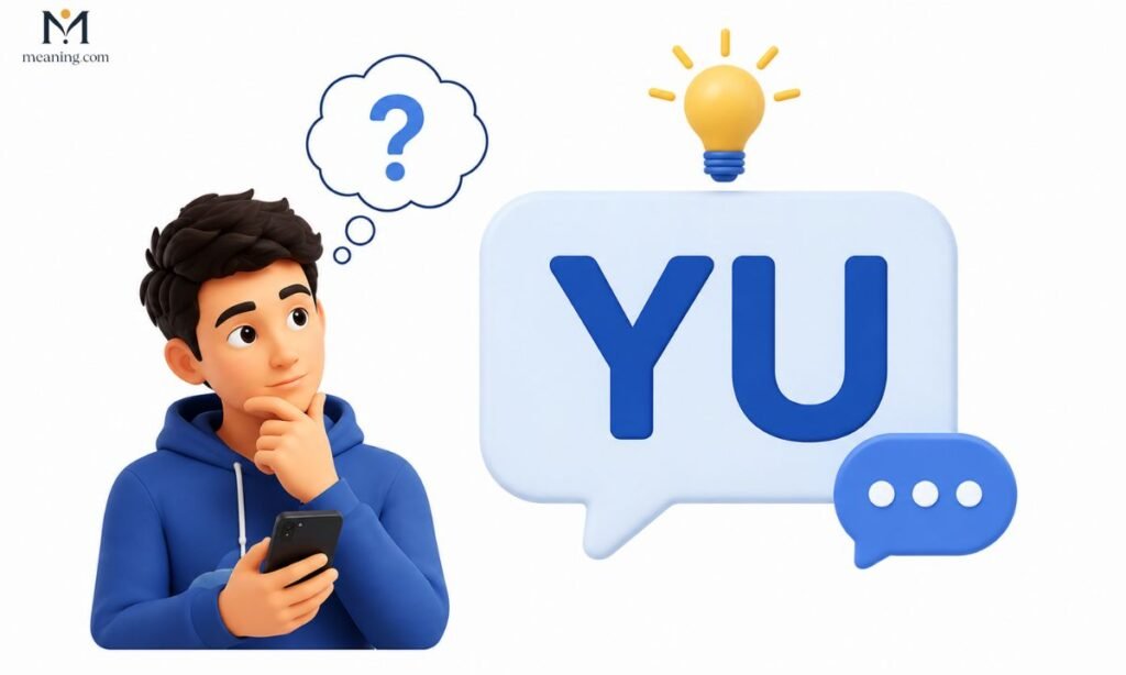 🧠 What Does YU Meaning in Text