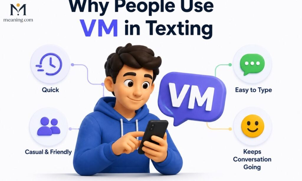 🧾 Why People Use VM in Texting