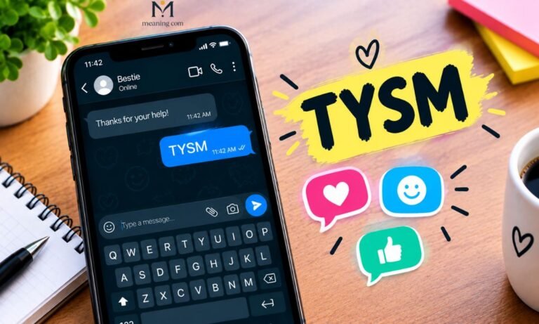 TYSM Meaning in Text What It Stands For & How to Use It in Chat Easily