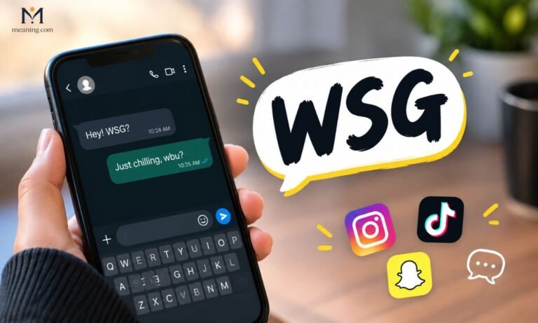 WSG Meaning in Text What It Really Means in Chats & Social Media