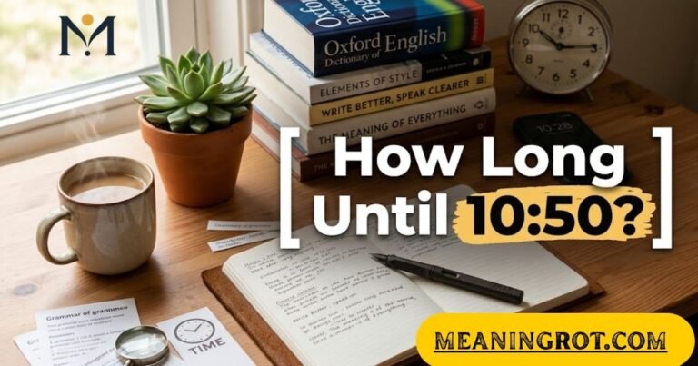 How Long Until 10:50